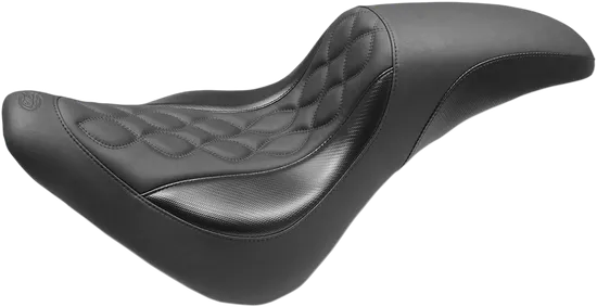 Mustang Black Double Helix 2 Up Tripper Fastback 1pc Seat