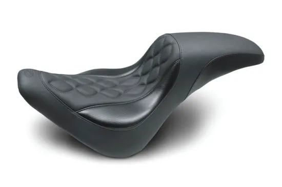 Mustang Black Double Helix 2 Up Tripper Fastback 1pc Seat