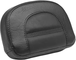 Mustang Black Quad Stitch Passenger Sissy Bar Pad 8x5