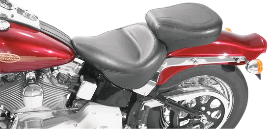 Mustang Black Vintage 2Up Wide Touring 1 pc Seat 3