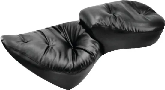 Mustang Black Regal 2 Up Wide Touring 1pc Seat