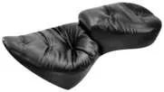 Mustang Black Regal 2 Up Wide Touring 1pc Seat