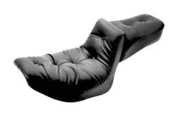 Mustang Black 2 Up Regal Duke 2pc Pillow Seat