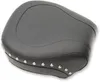 Mustang Black Studded Wide Touring Passenger Pillion Seat
