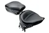 Mustang Black Studded Wide Touring Passenger Pillion Seat