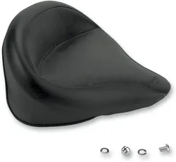 Mustang Black Wide Touring Rear Pillion Seat