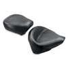 Mustang Black Wide Touring Rear Pillion Seat