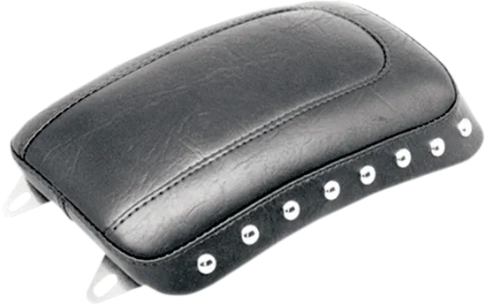 Mustang Black Studded Pillion Pad Passenger Seat 1