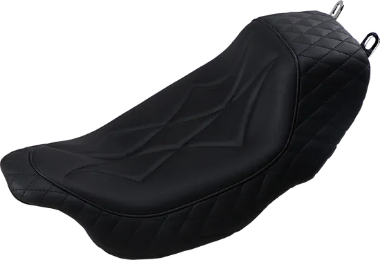 Mustang Black Diamond Stitch Revere Journey Solo Seat 1