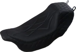 Mustang Black Diamond Stitch Revere Journey Solo Seat
