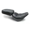 Mustang Black Cube Stitch Touring Solo Driver Seat