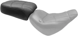 Mustang Black Cube Stitch Wide Tripper Rear Passenger Seat