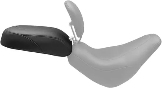 Mustang Black Wide Tripper Passenger Pillion Seat 2