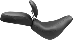 Mustang Black Wide Tripper Passenger Pillion Seat