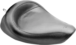 Mustang Black Vintage Touring Front Solo Driver Seat