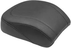 Mustang Black Wide Tripper Rear Passenger Pillion Seat