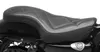 Mustang Black Carbon Gunmetal Stitch Super Tripper 1pc Seat