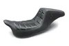 Mustang Black Tuck Roll 2 Up Squareback 1pc Seat
