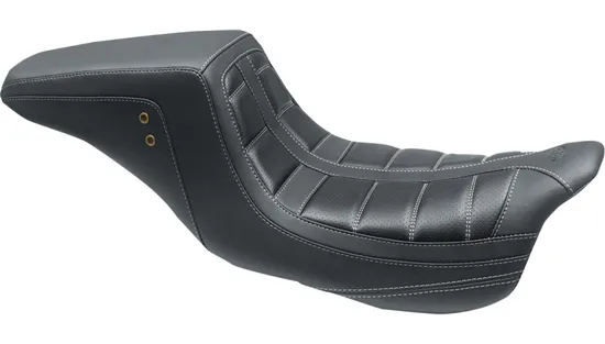 Mustang Black Vinyl Tuck N Roll1 pc Squareback Seat