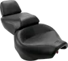 Mustang Black Vintage 2 Up Wide Touring 1pc Seat
