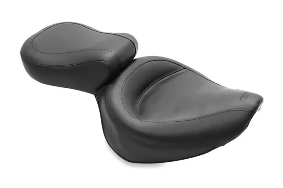 Mustang Black Studded Touring 2pc Seat