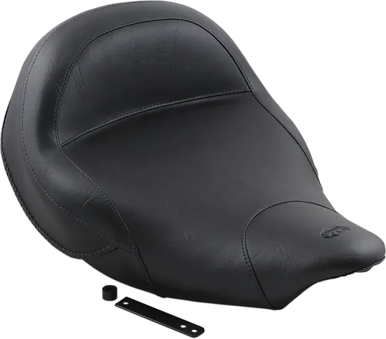 Mustang Black Touring Front Solo Driver Seat 1