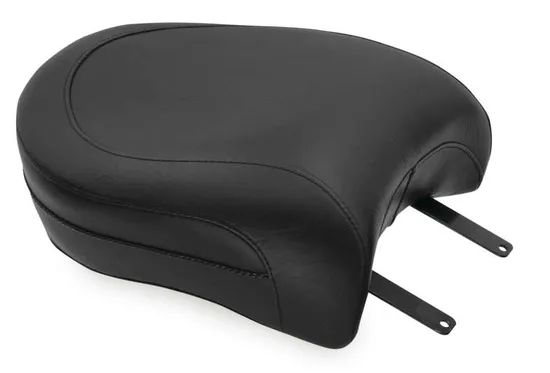 Mustang Black Vintage Solo Touring Rear Passenger Seat 4