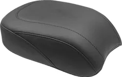 Mustang Black Vintage Solo Touring Rear Passenger Seat