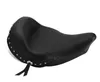 Mustang Black Studded Touring Solo Seat w Conchos