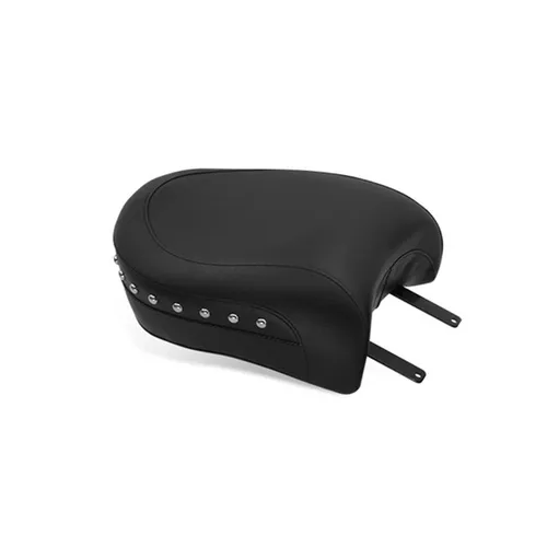 Mustang Black Studded Solo Touring Rear Passenger Seat 5