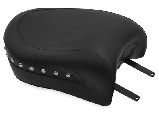 Mustang Black Studded Solo Touring Rear Passenger Seat 4