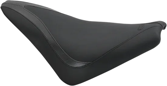 Mustang Black Runaround Front Solo Driver Seat 1