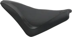 Mustang Black Runaround Front Solo Driver Seat