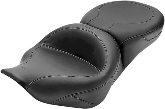 Mustang Black 2Up Standard Touring 1Pc Seat