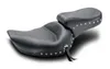 Mustang Black Studded Touring Solo Seat Conchos