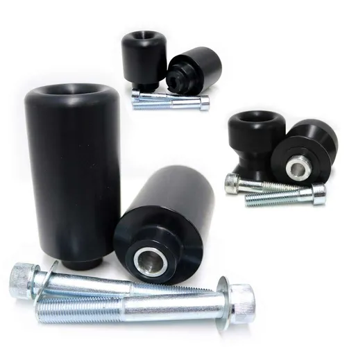 Shogun Standard Black Frame Sliders Engine Guards Full Kit