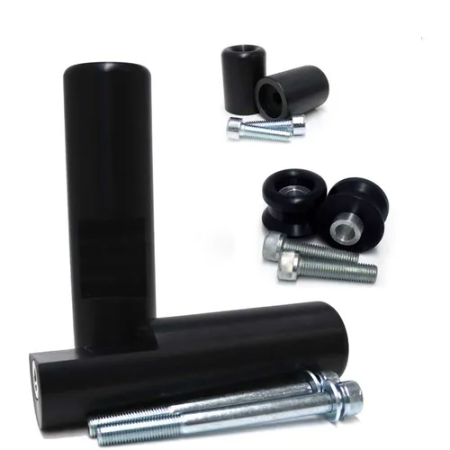 Shogun Standard Black Frame Sliders Engine Guards Full Kit