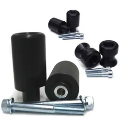 Shogun Standard Black Frame Sliders Engine Guards Full Kit