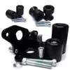 Shogun Standard Black Frame Sliders Engine Guards Full Kit