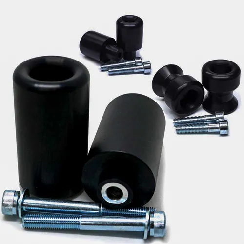 Shogun Standard Black Frame Sliders Engine Guards Full Kit