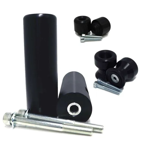 Shogun Standard Black Frame Sliders Engine Guards Full Kit