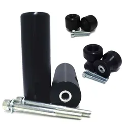 Shogun Standard Black Frame Sliders Engine Guards Full Kit