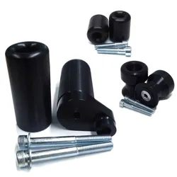 Shogun Standard Black Frame Sliders Engine Guards Full Kit