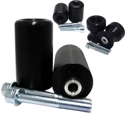 Shogun Standard Black Frame Sliders Engine Guards Full Kit