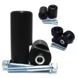 Shogun Standard Black Frame Sliders Engine Guards Full Kit