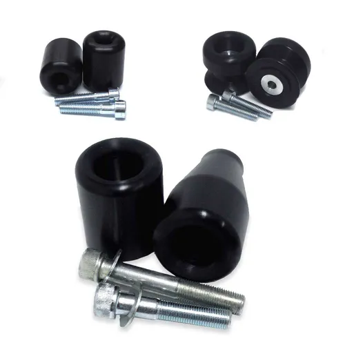 Shogun Standard Black Frame Sliders Engine Guards Full Kit 1