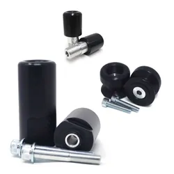 Shogun Standard Black Frame Sliders Engine Guards Full Kit