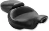 Mustang Black 2 Up Wide Touring 1pc Seat