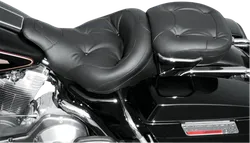 Mustang Black Regal 2 Up Wide Touring Seat