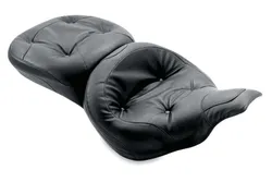 Mustang Black Regal 2 Up Wide Touring Seat